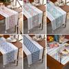 Linen Cotton Woven Table Runner Tassel Table Runners Bed Flag Home Dining Room Restaurant Table Cloth Decor