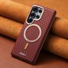 Матовая магнитная ударопрочная чехол-книжка для телефона Samsung S26 Ultra