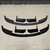 4PCS For BMW 3 Series F30 2012-2018 M3 M4 Style Car Front Bumper Lip Spoiler Splitter Diffuser ABS Gloss Black Bodykits Tuning