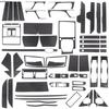 Применимо к Land Rover Defender 90 110 2020-2024 Мягкий карбон