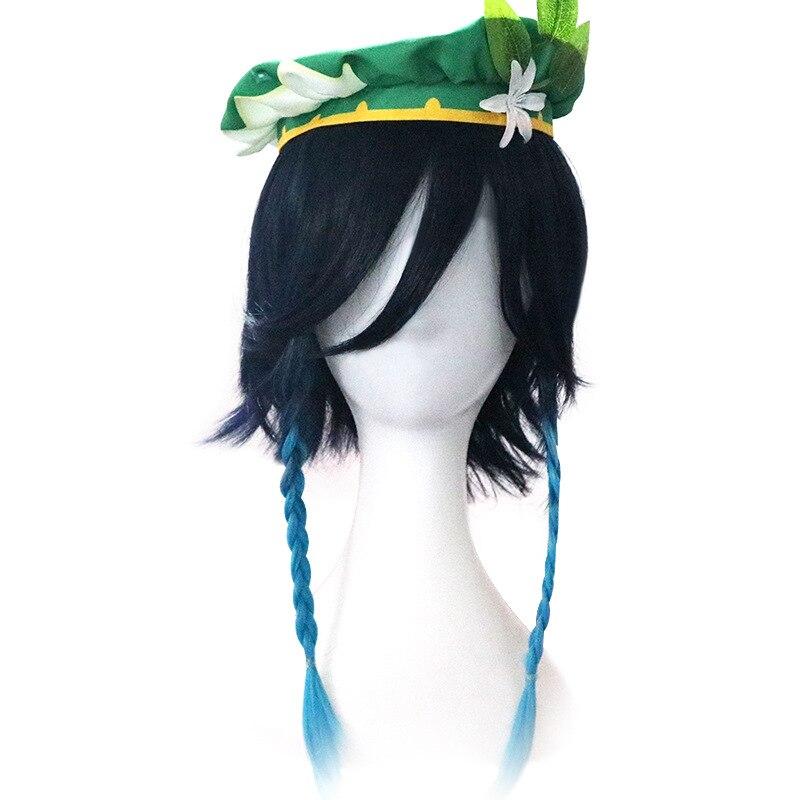 Genshin Impact косплей игра аниме проект Venti костюмы для косплея женский плащ топ шорты пояс носки галстук полный комплект