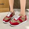 Осенняя женская повседневная обувь, плоская, удобная, повседневная обувь, женская, универсальная, на шнуровке, для ходьбы, женские кроссовки, Zapatos De Mujer