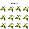 1/6/12PCS Party Supplies Fruit Meal Buckle Simulation Lemon Napkin Holder  Kitchen