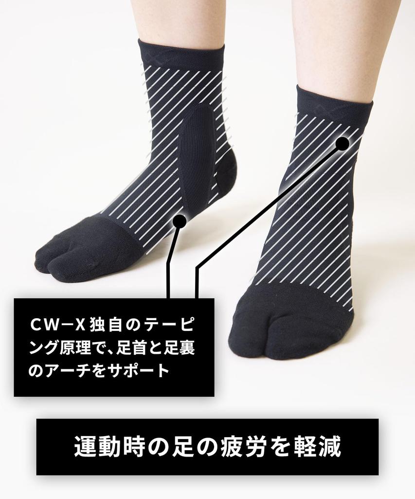 Синие таби до щиколотки Снижают усталость ног во время потоотделения Дезодорация Антибактериальная дезодорация BCR620 BL M [Ceda X/Wacoal] Носки, Поддержка, Упражнения,