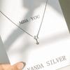 Female Fashion Temperament Charm Simple Star Necklace Chocker Clavicle Chain Star Pendant