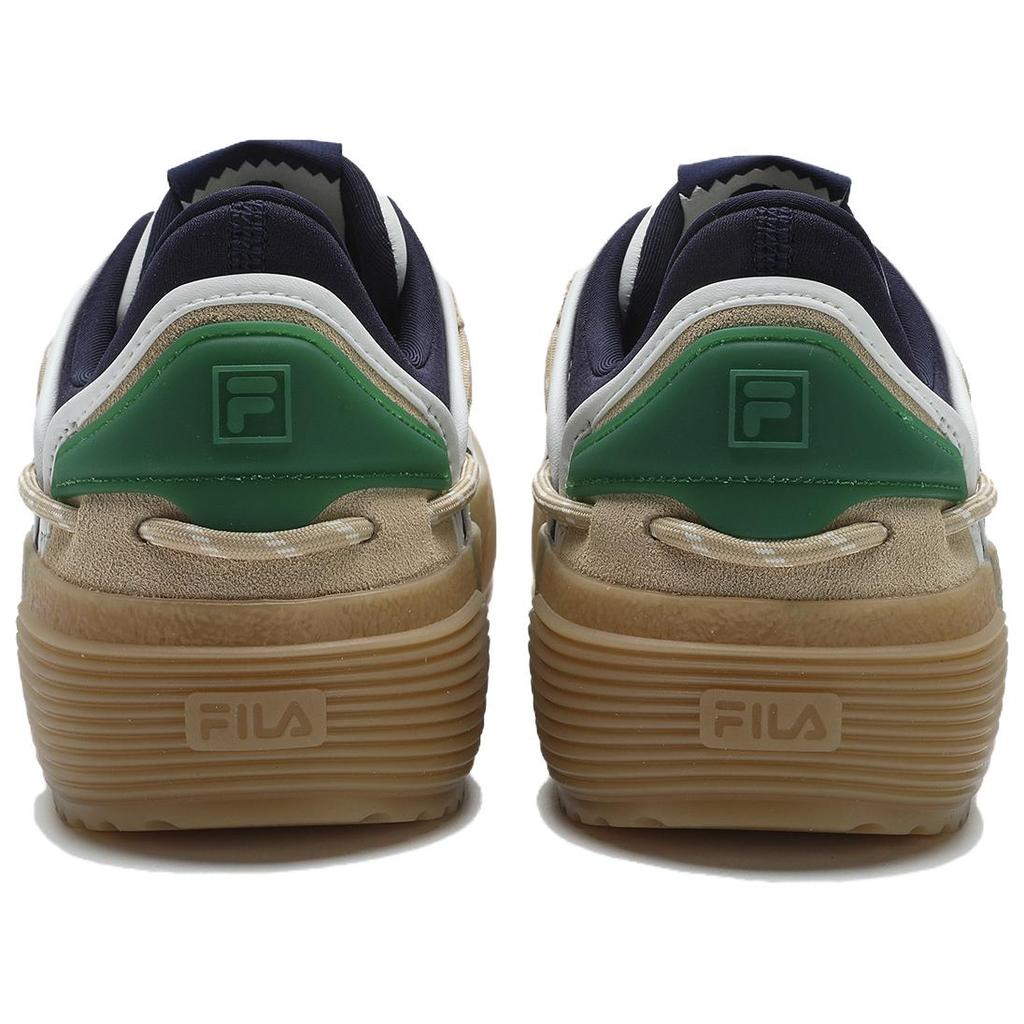 FILA ARTMOSPHERE Lightweight Low top Skateboard Shoes Men's Yellow White F12M421207FBB