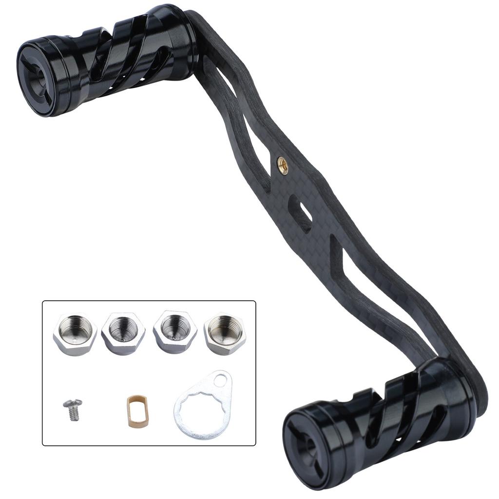 SOUGAYILANG Ручка рыболовной катушки Ручка из углеродного волокна для приманки Рыболовная катушка Рыболовные аксессуары