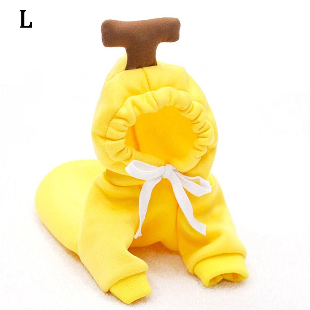 Новый зимний наряд, костюм для животных, зимняя одежда для собак, комбинезон для собак, пальто для щенков с фруктами, толстовка с капюшоном для домашних животных