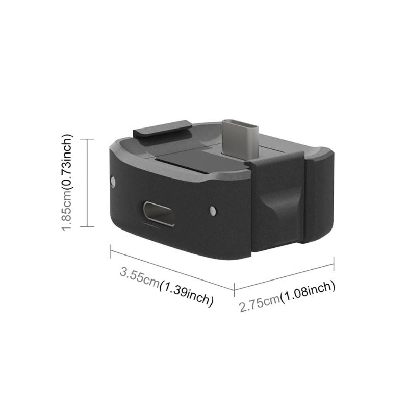 Зарядная база для Pocket 3 Type-C 1/4 Адаптер крепления Портативная подвесная камера для Pocket 3 Аксессуары Camra