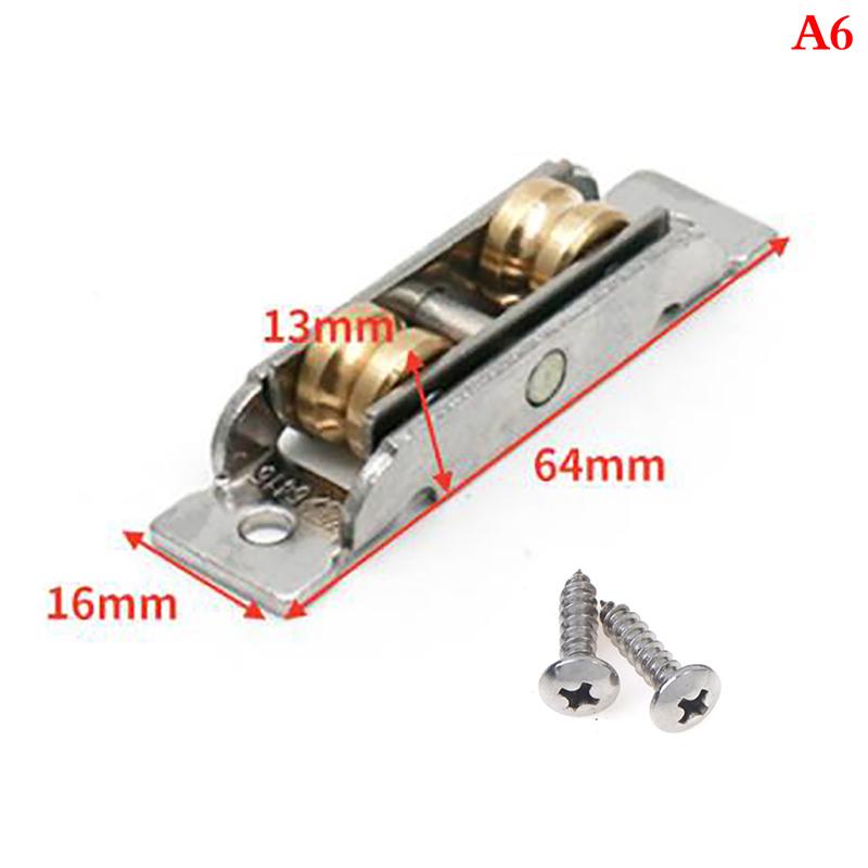 Раздвижные колеса Ролики Тяжелые бесшумные ролики для раздвижных дверей из нержавеющей стали Мебельная фурнитура