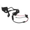 Motorcycle Phone Charger Aluminum Alloy Waterproof Charger Electric Bike Digital Display QC3.0 Dual