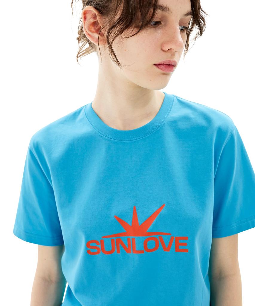 Футболка с логотипом Sun Love Daybreak Синяя