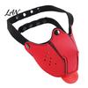 Neoprene Puppy Hood Tongue Mask, Adjustable Muzzle Mouth Gag for Couples, Elastic Breathable Play Mask Dog Role Play, BDSM Sex Toy Men Women Roleplay