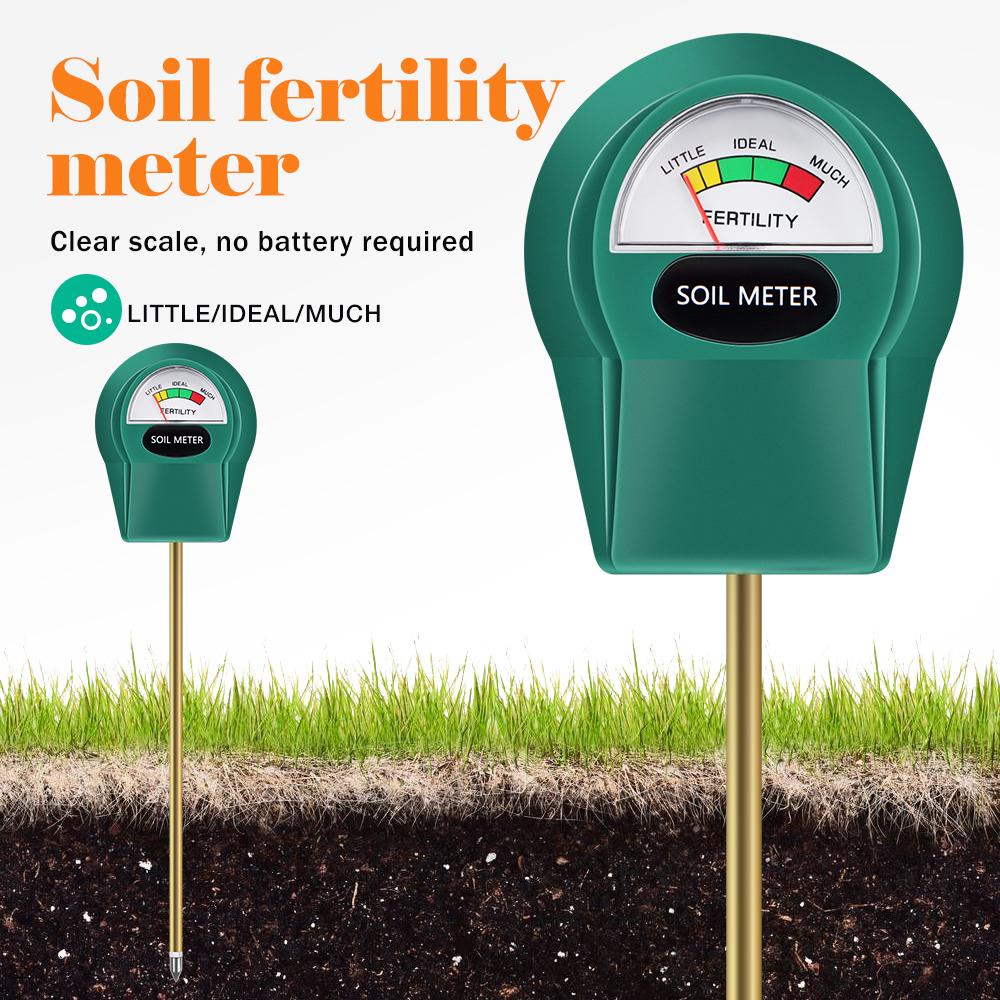 Soil Tester PH Meter Moisture Meter Soil Fertility Meter Plant Growth Environment Monitoring For Garden Farm House Plant