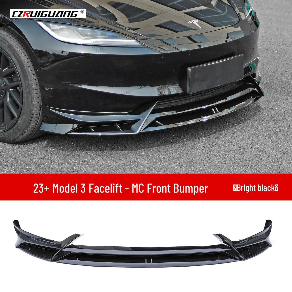 Tesla Model 3 Facelift 2023 Side Skirts, Front Splitter, Body Kit, Rear Spoiler, Rear Diffuser - Undamaged