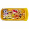 Anpanman Trio Set Chopsticks Spoon Fork Lunch Box Chopsticks Case Chopsticks Slide Type Antibacterial Yellow Set Freezer (Trio Set, Bag)