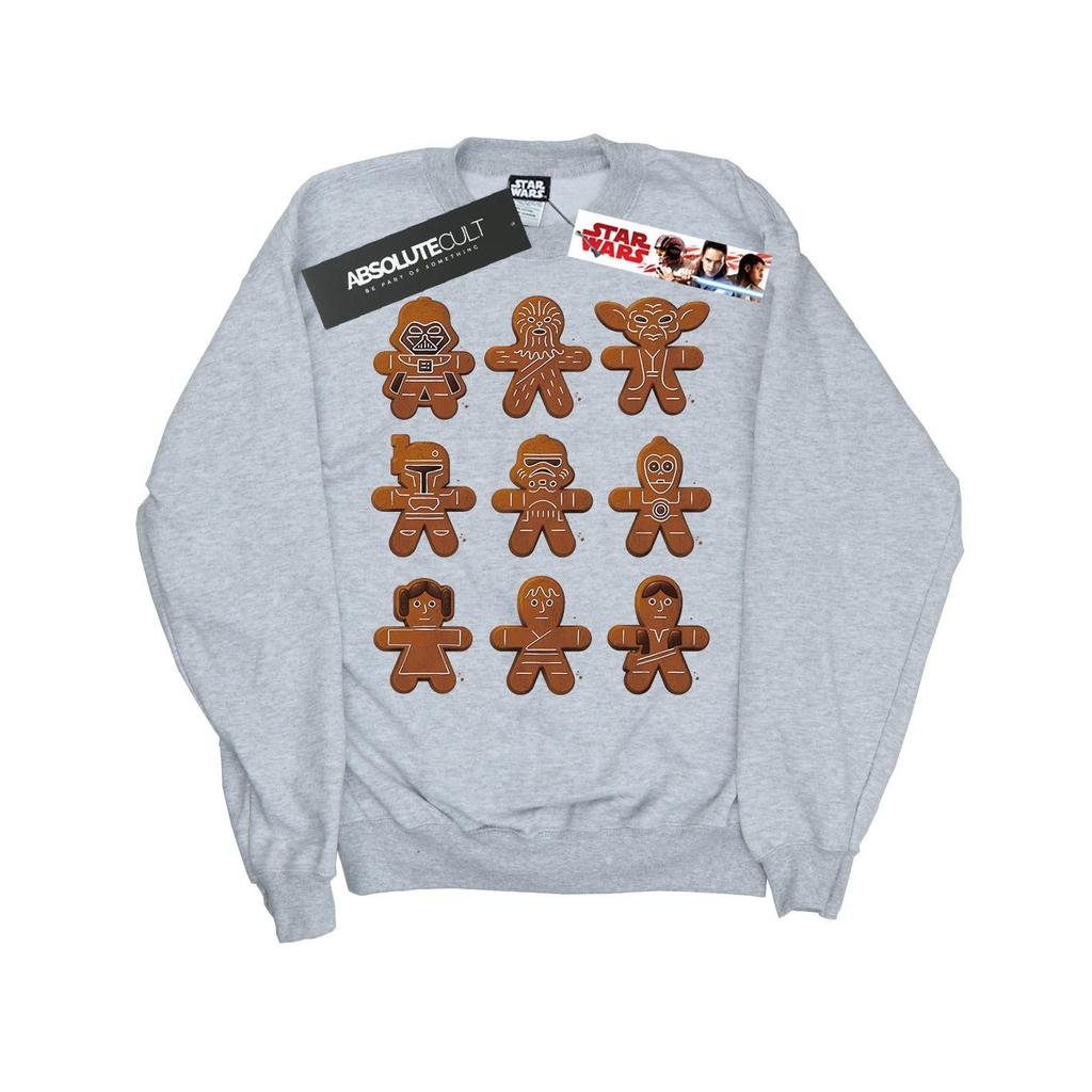 Star Wars Mens Christmas Gingerbread Sweatshirt