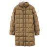Quilting Down Coat S Beige Men's Used