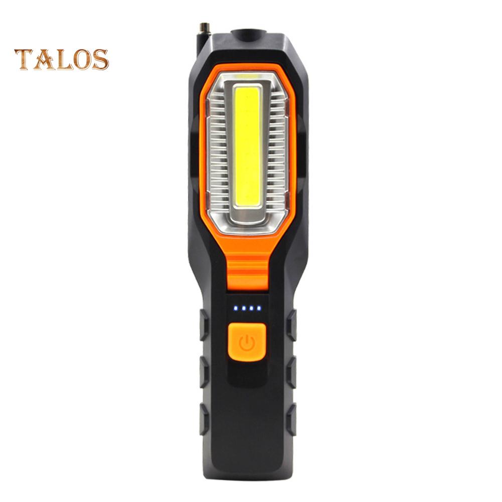 COB LED USB зарядка магнитный инспекционный фонарь фонарик для ремонта автомобиля рабочий свет для спорта на открытом воздухе походы