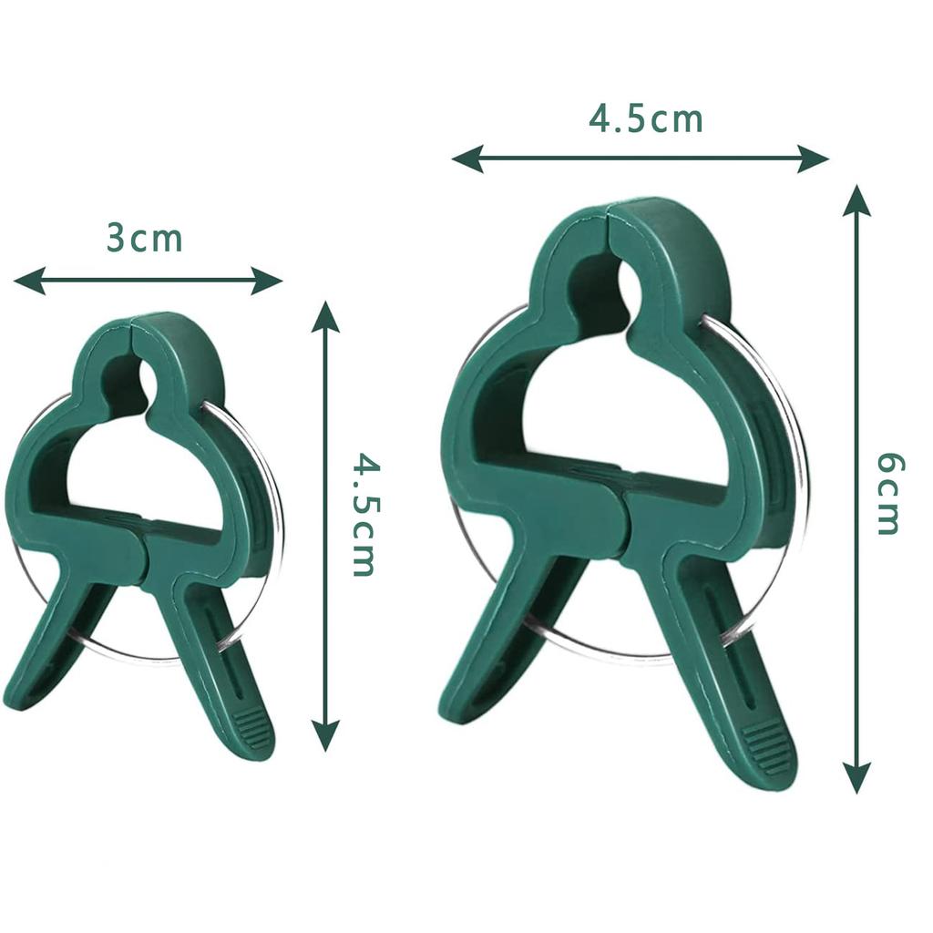 1/5/10/20Pcs Plant Fixed Clips Reusable Garden Bracket for Fixed Plants Vine Flower Seedling Tomatoes Support Garden Supplies Garden Tools