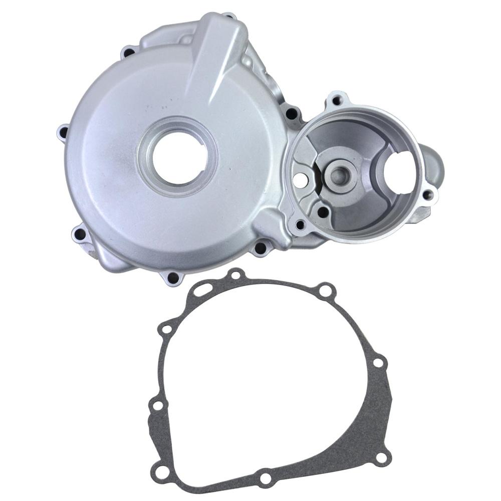 Крышка статора левого двигателя с прокладкой для Suzuki DRZ400E DRZ400S DRZ400SM 2002-2020