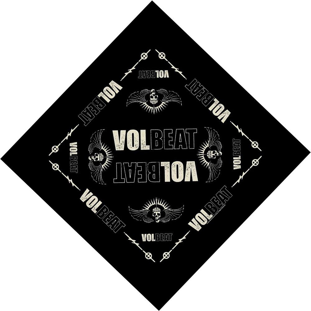 Хлопковая бандана с логотипом Volbeat