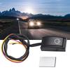 DC12V/200mA Car Auto Interior DIY Mount Push Button Latching Turn ON/OFF Switch Sticker LED Light RV Truck ON/OFF Switch Switches4