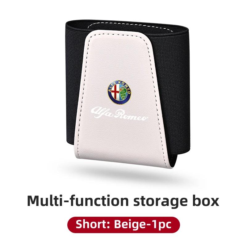Car Stickers For Alfa Romeo Car Multi-functional Storage Box Cards Phone Key Pocket Self Adhesive For Alfa Romeo 159 Giulietta G