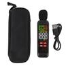 Sound Level Meter with AC Weighting LCD Color Screen Backlight Portable Noise Decibel Tester for