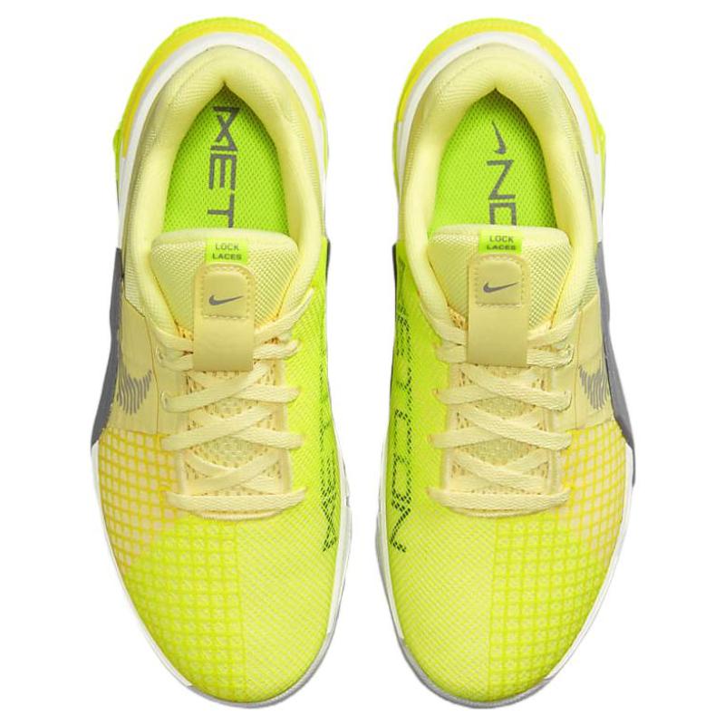 Nike Тренировочная обувь Metcon 8 'Citron Tint Light Smoke Grey' Женские кроссовки DO9327-801
