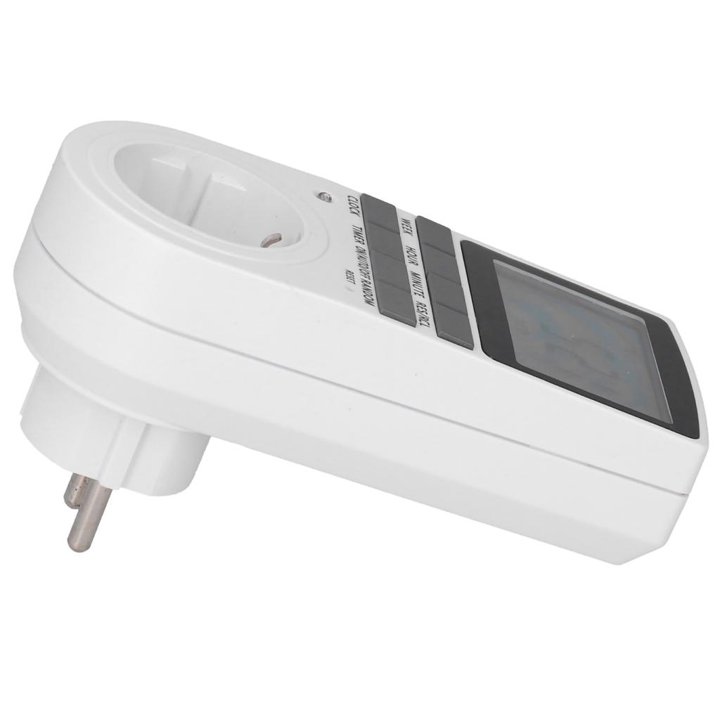 Цифровой программируемый таймер розетки, интеллектуальный таймер, розетка, аксессуар для вентилятора лампы