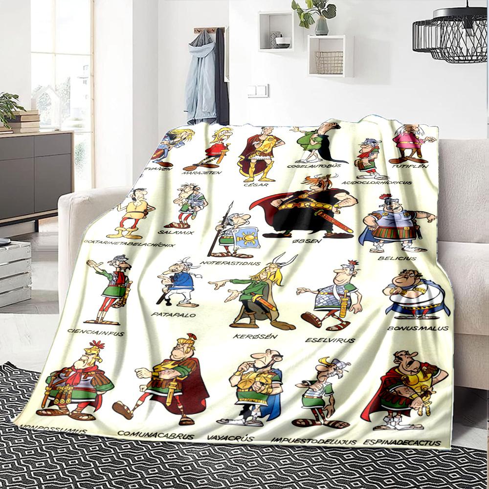 Asterix Blanket, High quality Comfortable for All Seasons, Home Decor, Warmth and Comfort