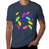Bright Umbrella Pattern TShirt Holiday Casual Short Sleeve Top