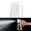 470 мл распылитель масла 2 в 1 прозрачный толстый герметичный большой емкости эргономичная ручка диспенсер для оливкового масла бутылка распылительная насадка пищевой класс