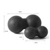 Double Lacrosse Peanut Massage Ball Relieve Pain Myofascia Ball Relaxing Mobility Ball  Fitness