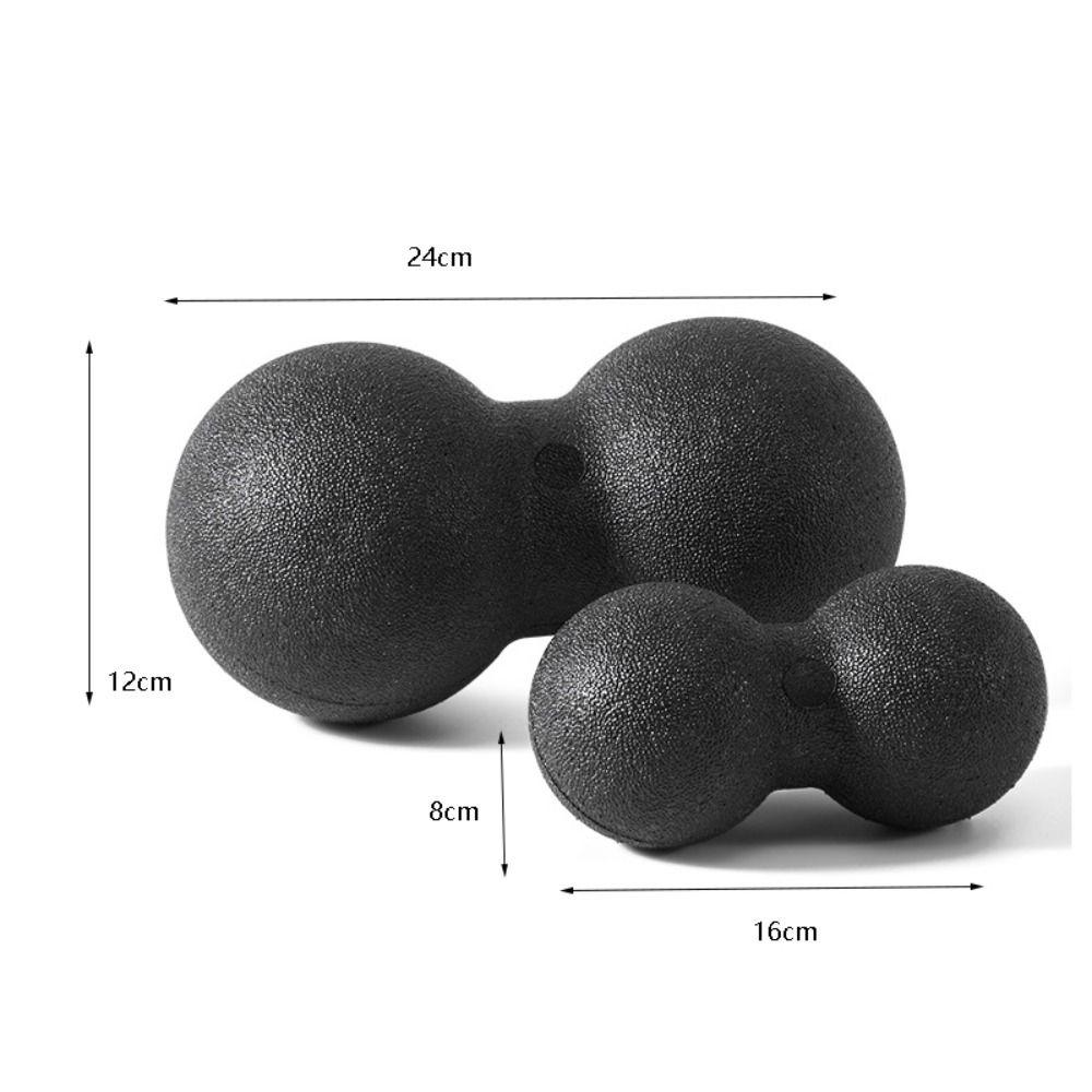 Double Lacrosse Peanut Massage Ball Relieve Pain Myofascia Ball Relaxing Mobility Ball  Fitness