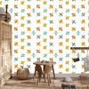 Wallpaper Colorful airplanes and sky for living room and bedroom 50x1000
