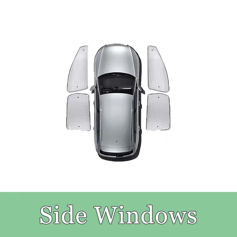 For Volvo EX30 2024 2025 Accessories Plus  2026 Blind Sun Shades Side Sunshades Heat Block Cover Visors Anti-UV Accessory