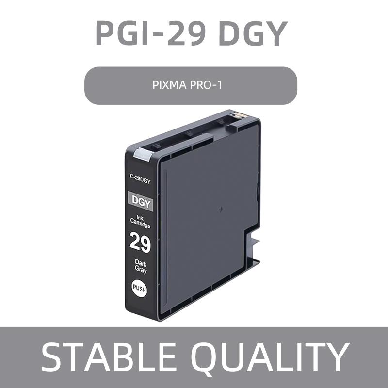 PGI-29 PGI29 Pgi29 Compatible Ink Cartridge With Pigment Ink For Canon PIXMA PRO-1 Pro1 Pro-1 Printer (12 Colors Available)