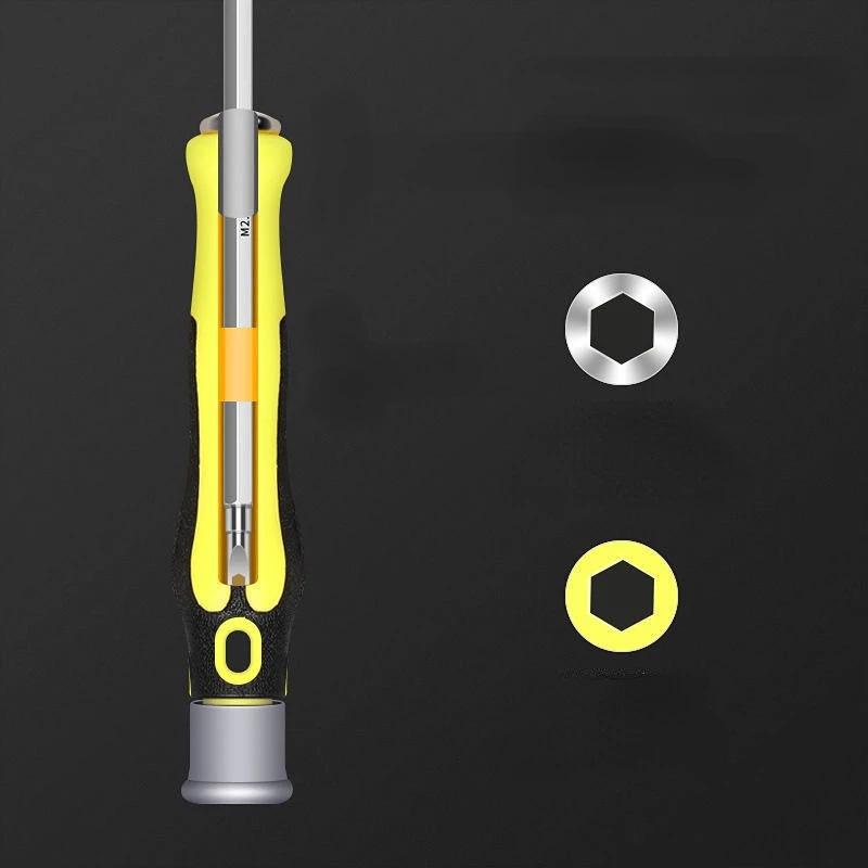 Набор ручных инструментов 12-в-1, набор магнитных отверток, многофункциональный ремонтный комплект специальной формы