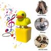 Ducky Caps Keychain Fidget Toy Quacking Duck Stress Reliever ABS Plastic Rattle Reducer Key Pendant