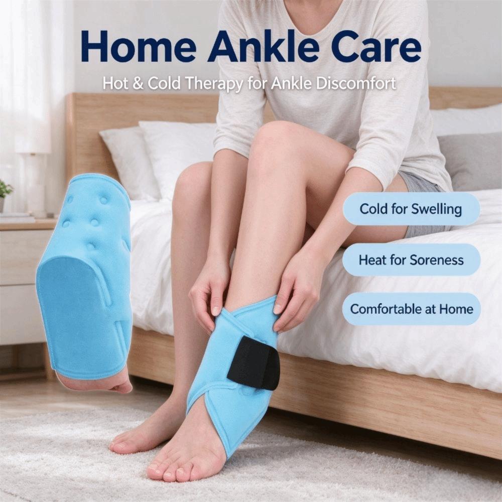Supportive Ankle Cold Compress Shockproof Ankle Support Ice Wrap Ankle Ice Pack Recovery