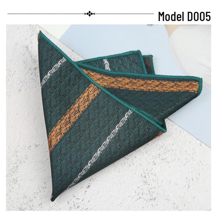 Ретро Корейский Стиль Многоцветный Костюмный Платок - Аксессуары Джентльмена