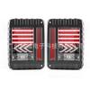 Jeep Wrangler Arrow LED Taillights: Brake & Turn Signal Lights (US Version)