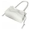 TORY BURCH Ella Drawstring Cloud Tote Faux Leather Shoulder Bag Small Women's White 178768-100