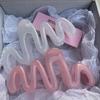 New Colorful Jelly Wave Hair Claw Hairpin Women Girls Fashion Design Korean Sweet Simple Irregular Hair Clip Headwear 2024