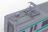 PLUM Scale JR East 209 Series DC Electric Train Moha 209 Display Unpainted Plastic PP178 Plakit-Extra 1/80 Type, Keihin-Tohoku Color, & 208, Model,