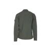 STONE ISLAND Ss24 Pima Cotton Supima Solid Color One-Sided Zipper Chest Pocket Polo Logo Long Sleeve Zipper Jacket Men Jackets Green 801510210-V0059