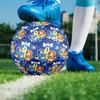 Bluey Print Size 5 Soccer Ball, PU Wear Resistant Football for Match Training and Daily Practice, Birthday Gift for Soccer Fans