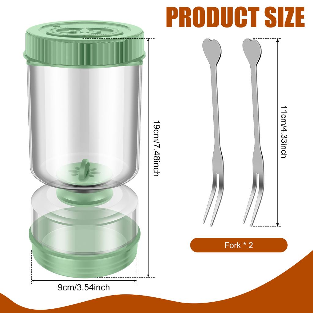 Стеклянная банка для солений с разделением на сухое и мокрое, банка для солений и оливок, контейнер для кимчи и огурцов, банка-песочные часы для герметичного хранения